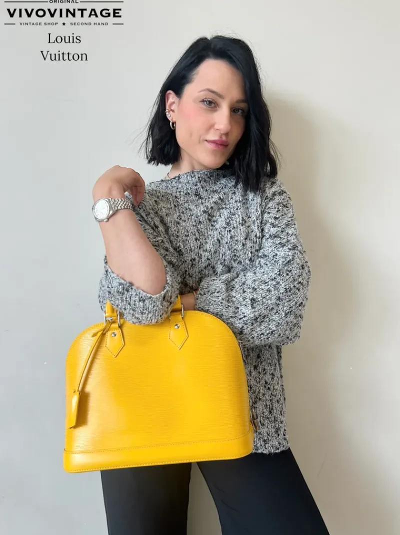 Borse A Mano>Louis Vuitton Alma Epi PM