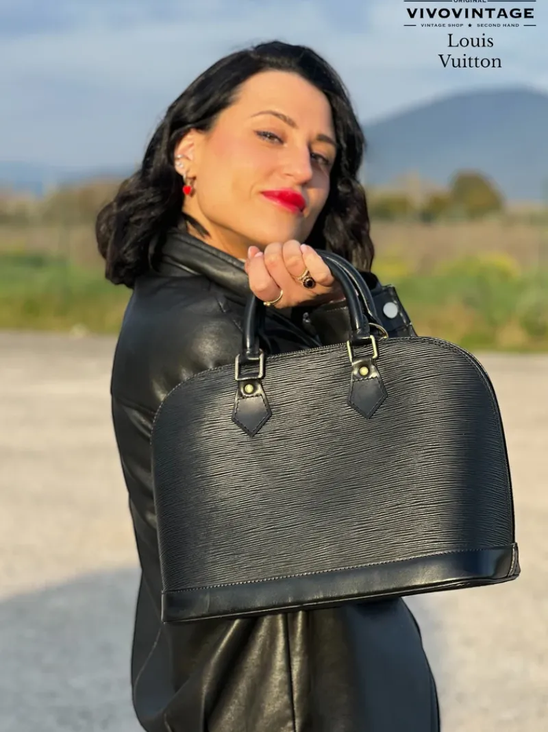 Borse A Mano>Louis Vuitton Alma Epi PM