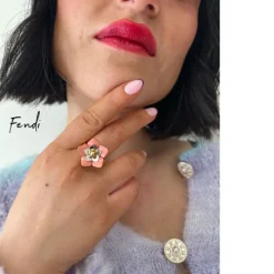 Gioielli>Fendi Anello fiore