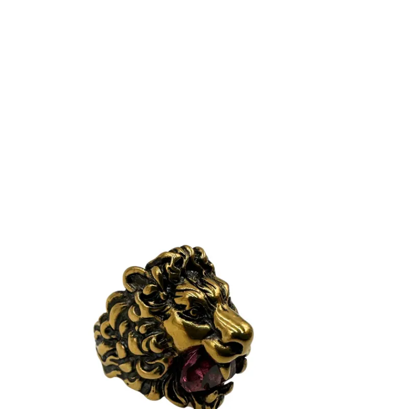 Gioielli>Gucci Anello testa di leone