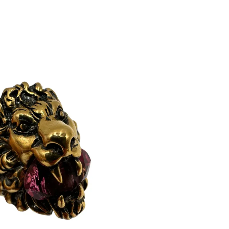 Gioielli>Gucci Anello testa di leone