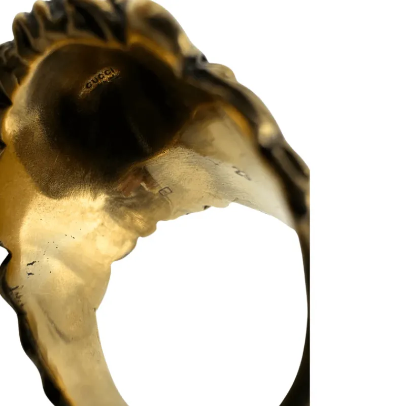 Gioielli>Gucci Anello testa di leone