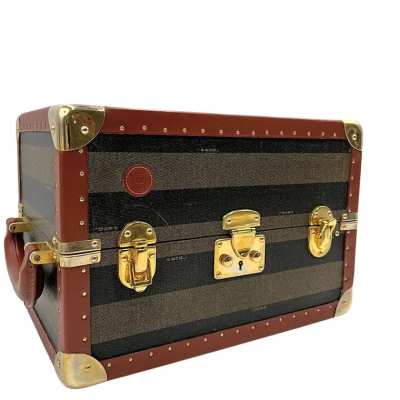 Bauletti|Borse Da Viaggio>Fendi Baule Pequin