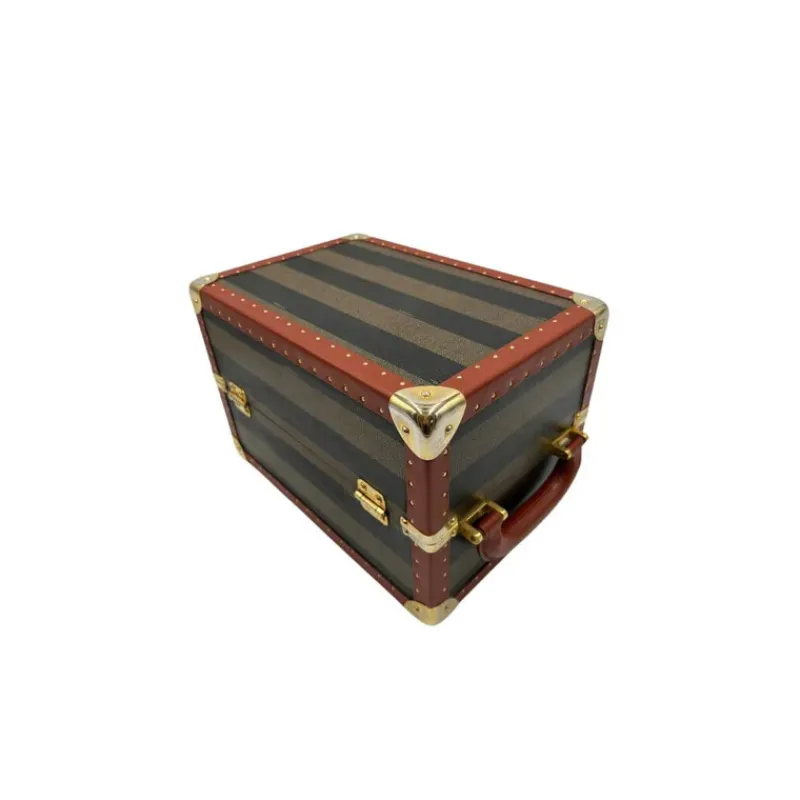 Bauletti|Borse Da Viaggio>Fendi Baule Pequin