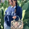 Bauletti|Borse A Mano>Burberry Bauletto tartan