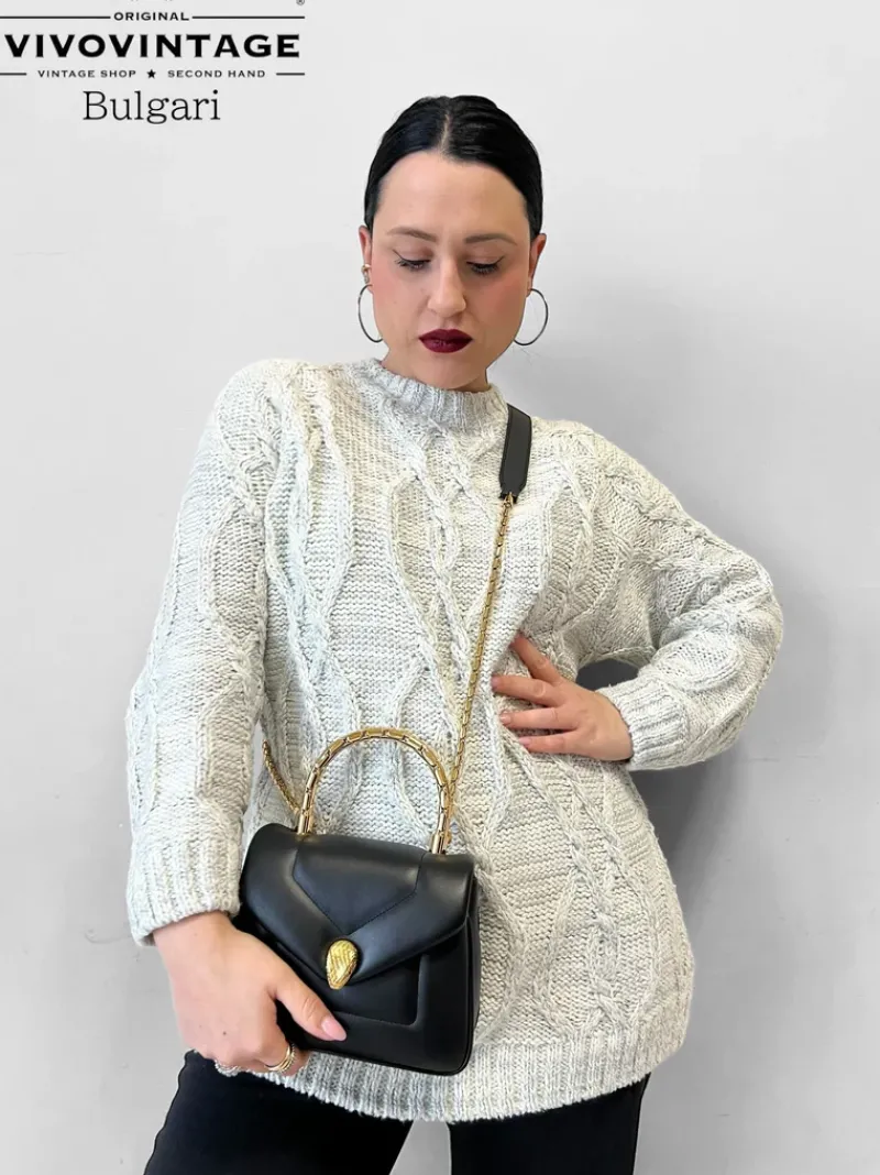 Borse A Tracolla|Borse A Mano>Bulgari Borsa Serpenti Reverse