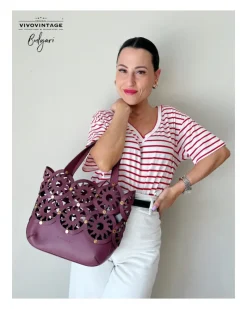 Borse A Spalla|Borse A Mano>Bulgari Borsa traforata