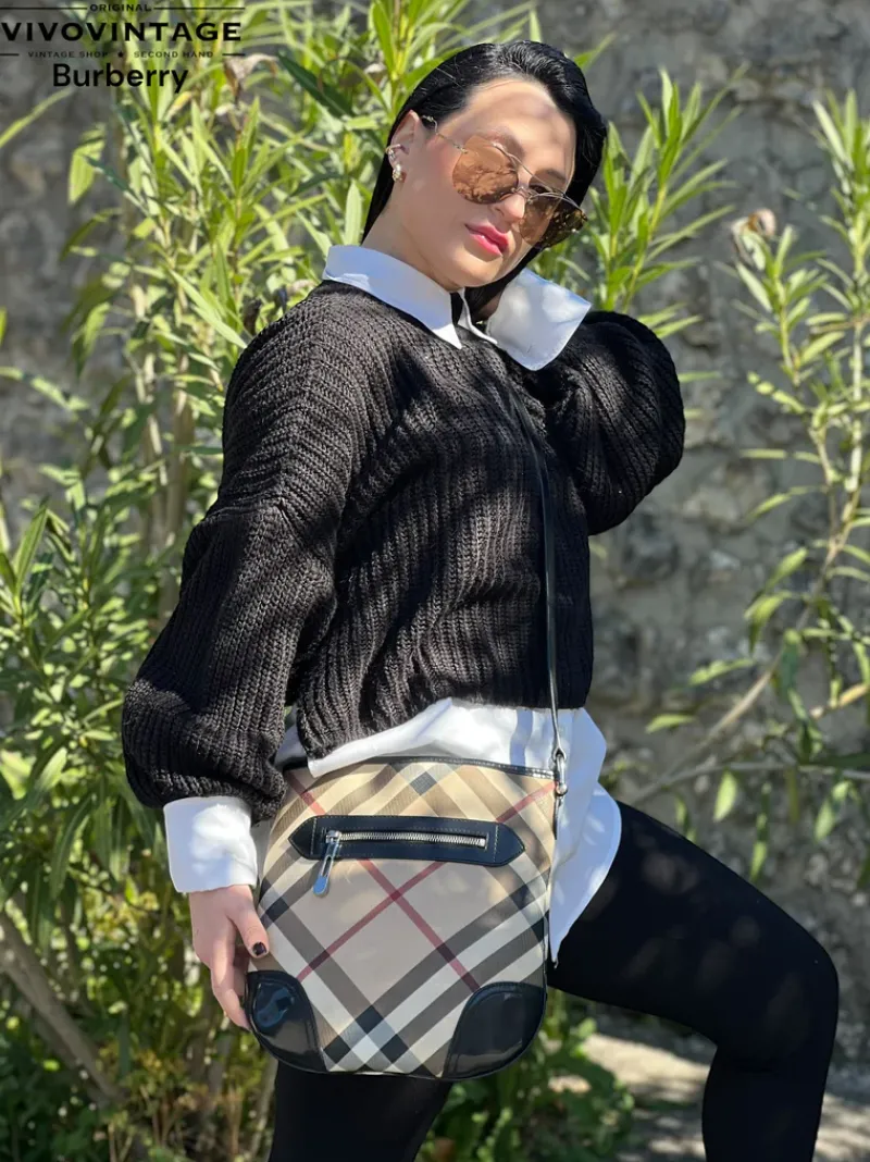 Borse A Tracolla>Burberry Borsa tartan