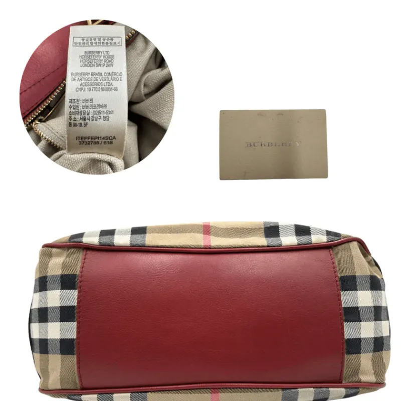 Borse A Spalla>Burberry Borsa tartan