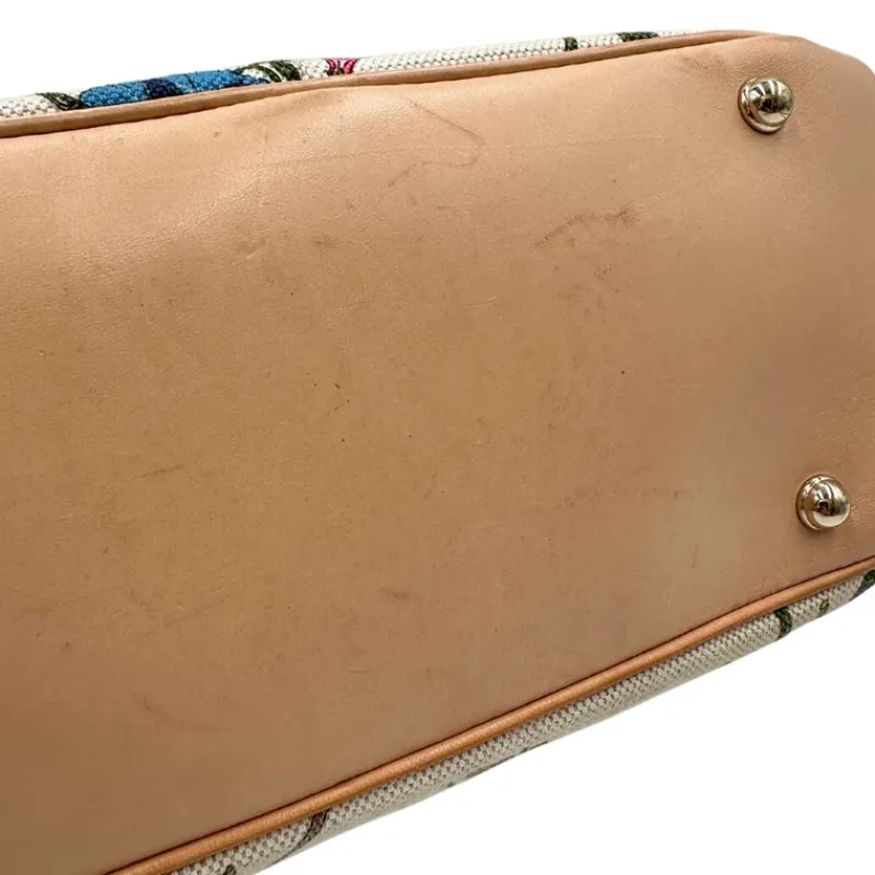 Borse A Spalla>Gucci Borsa Flora Bamboo