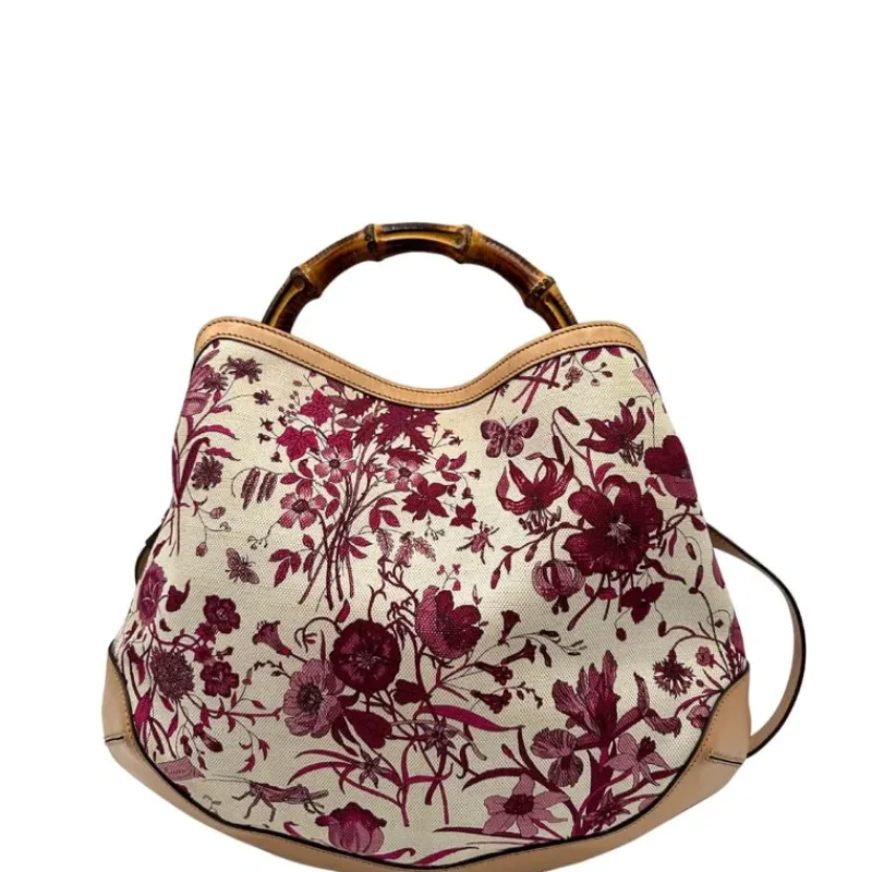 Borse A Tracolla|Borse A Spalla>Gucci Borsa Flora Bamboo