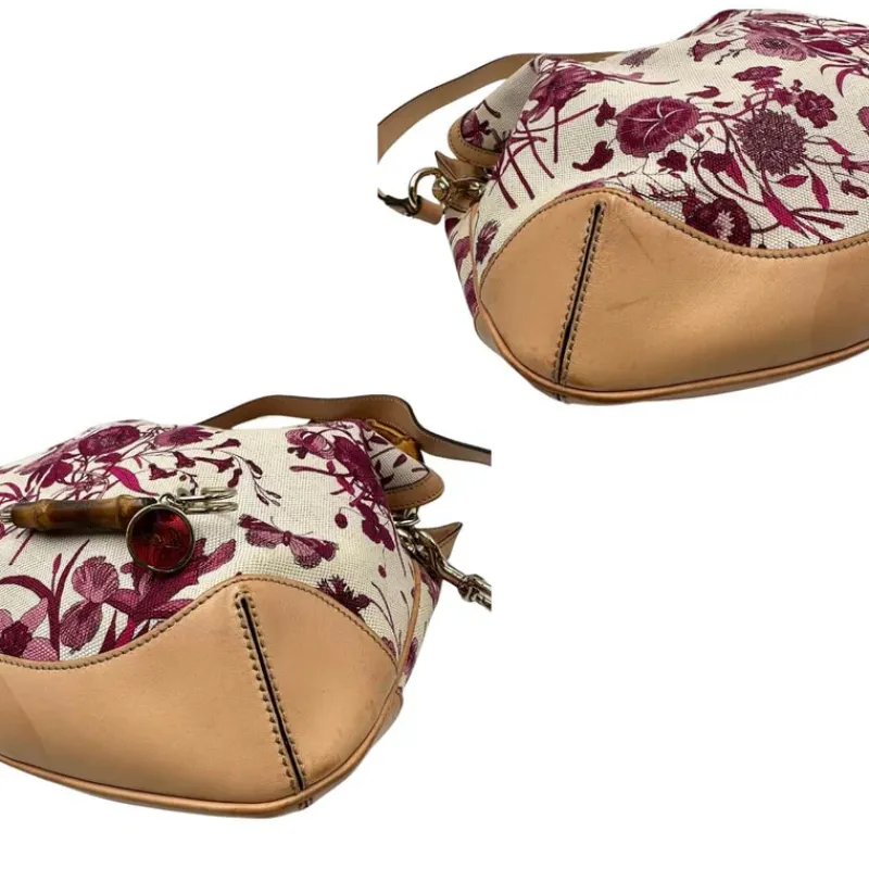 Borse A Tracolla|Borse A Spalla>Gucci Borsa Flora Bamboo