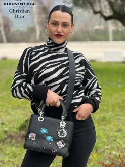 Borse A Tracolla|Borse A Mano>Dior Borsa media Lady