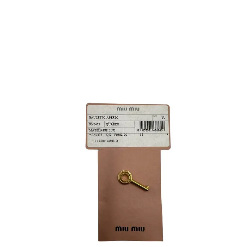 Borse A Mano>Miu Miu Borsa matelassé lux