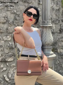 Borse A Tracolla>Miu Miu Borsa Solitaire
