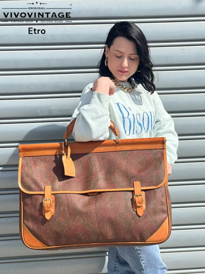 Borse Da Viaggio|Borse A Mano>Etro Borsone Paisley