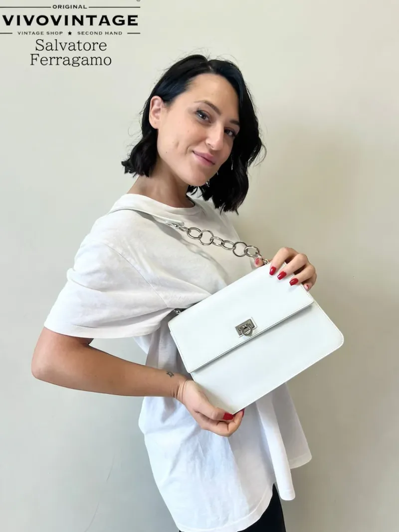 Borse A Spalla>Salvatore Ferragamo Bosa