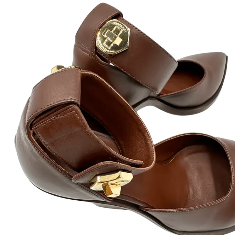 Scarpe>Burberry scarpa con tacco n.39