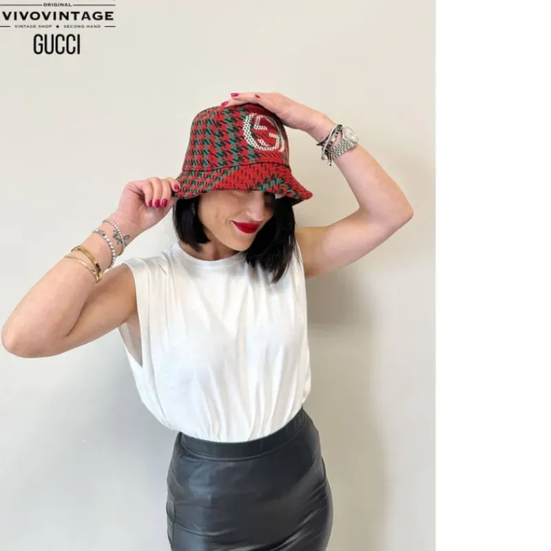 Cappelli>Gucci Cappello cotone