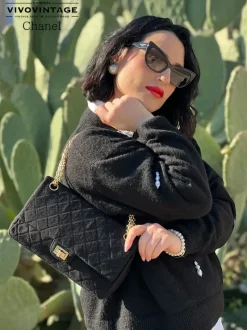 Borse A Spalla>Chanel Timeless in tessuto