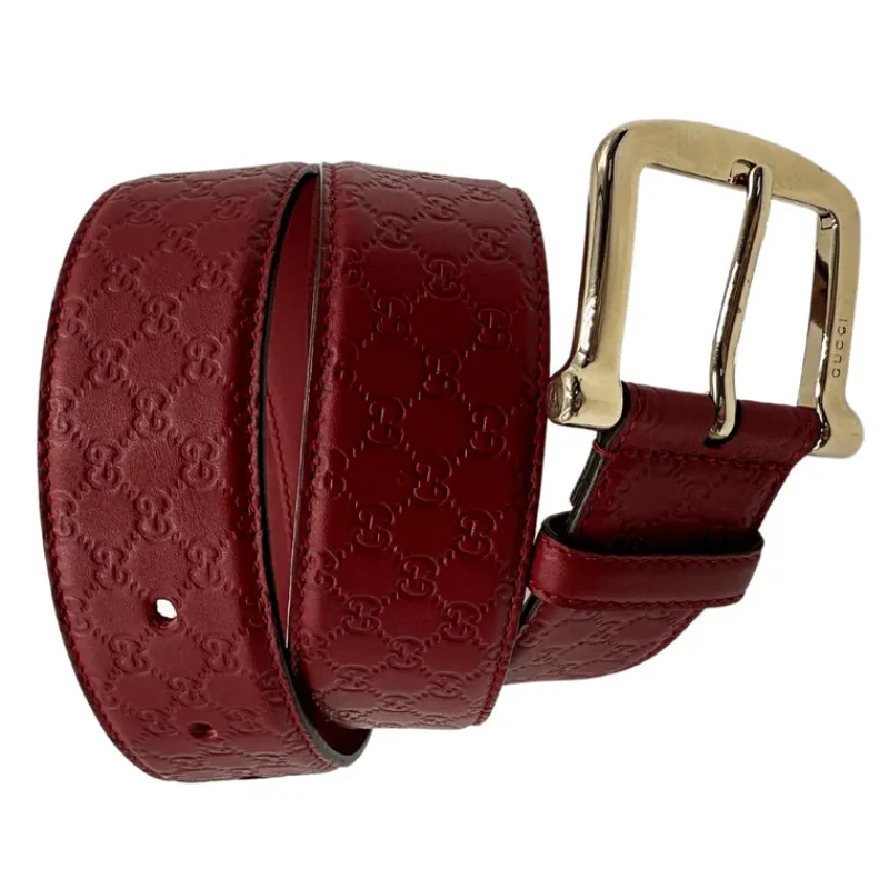 Cinture>Gucci Cintura rossa Tg 42