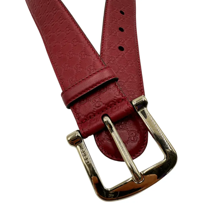 Cinture>Gucci Cintura rossa Tg 42