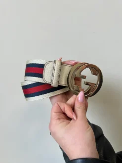 Cinture>Gucci Cintura Web Tg 44
