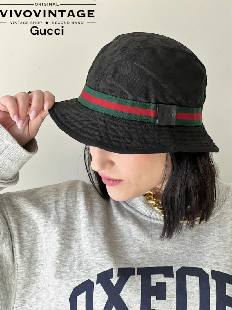 Cappelli>Gucci Cloche Supreme tg S