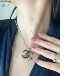 Gioielli>Chanel Collana argento