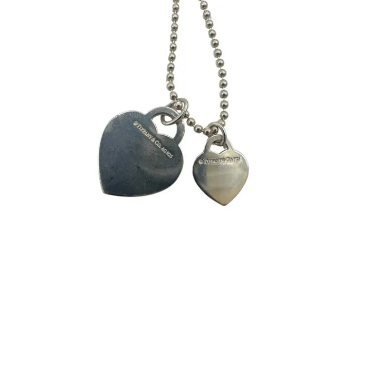 Gioielli>Tiffanyu0026Co. Collana Double Heart Return To Tiffany