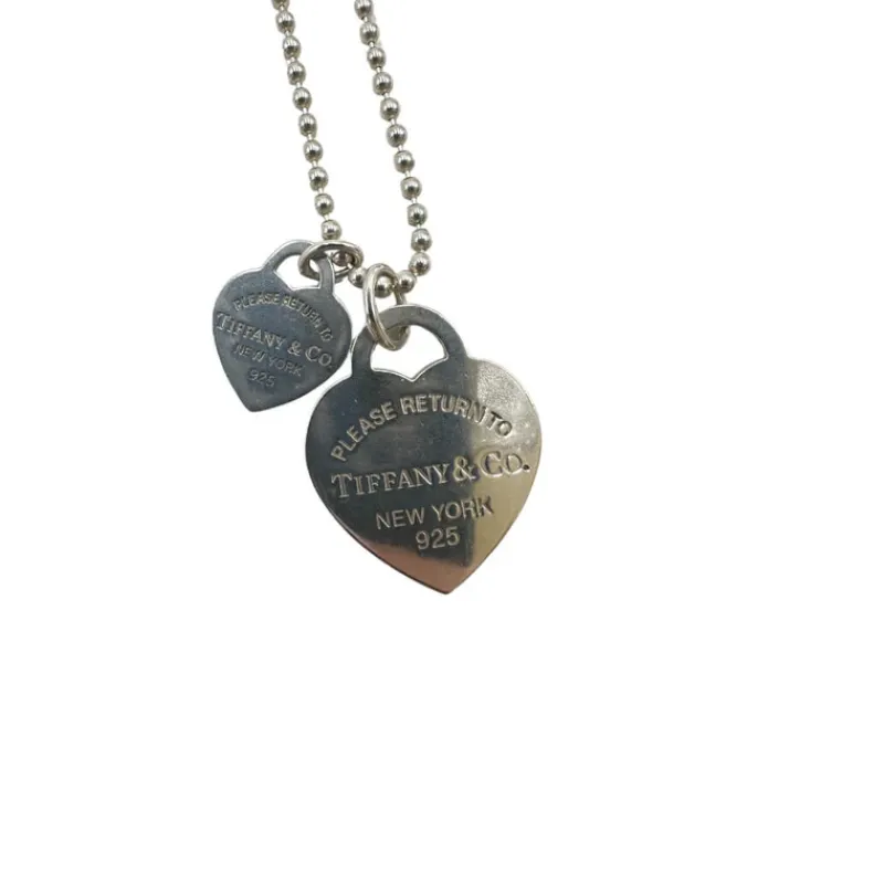 Gioielli>Tiffanyu0026Co. Collana Double Heart Return To Tiffany