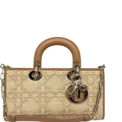 Borse A Tracolla|Borse A Mano>Dior Lady D-Joy Rafia