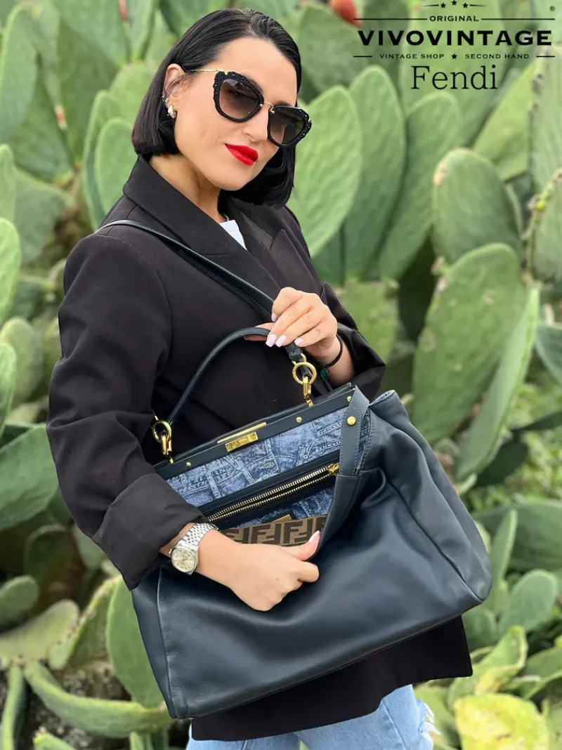 Borse A Spalla|Borse A Mano>Fendi Peekaboo con tracolla