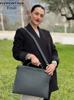 Borse A Tracolla|Borse A Mano>Fendi Peekaboo Selleria