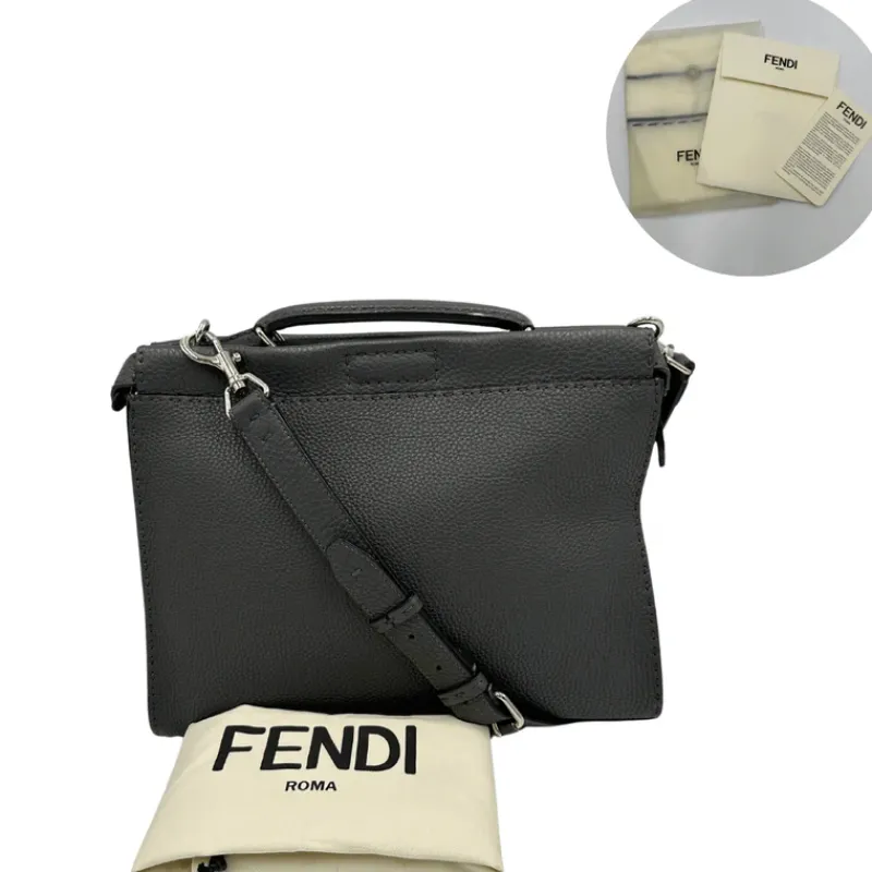 Borse A Tracolla|Borse A Mano>Fendi Peekaboo Selleria