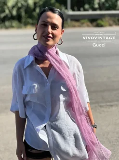 Foulard, Sciarpe E Bandeau>Gucci Foulard seta