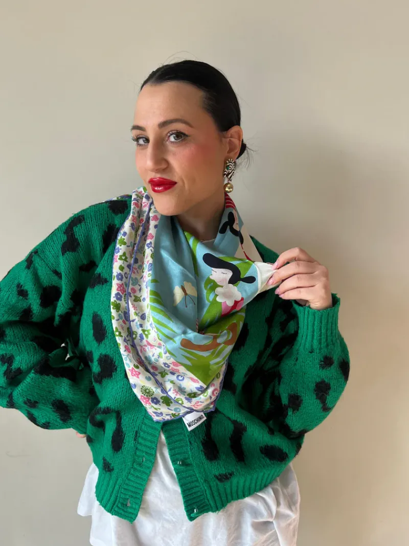Foulard, Sciarpe E Bandeau>Moschino Foulard Popeye