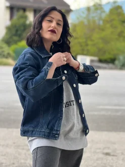 Abbigliamento>Sportmax Giacca di Jeans Tg 38