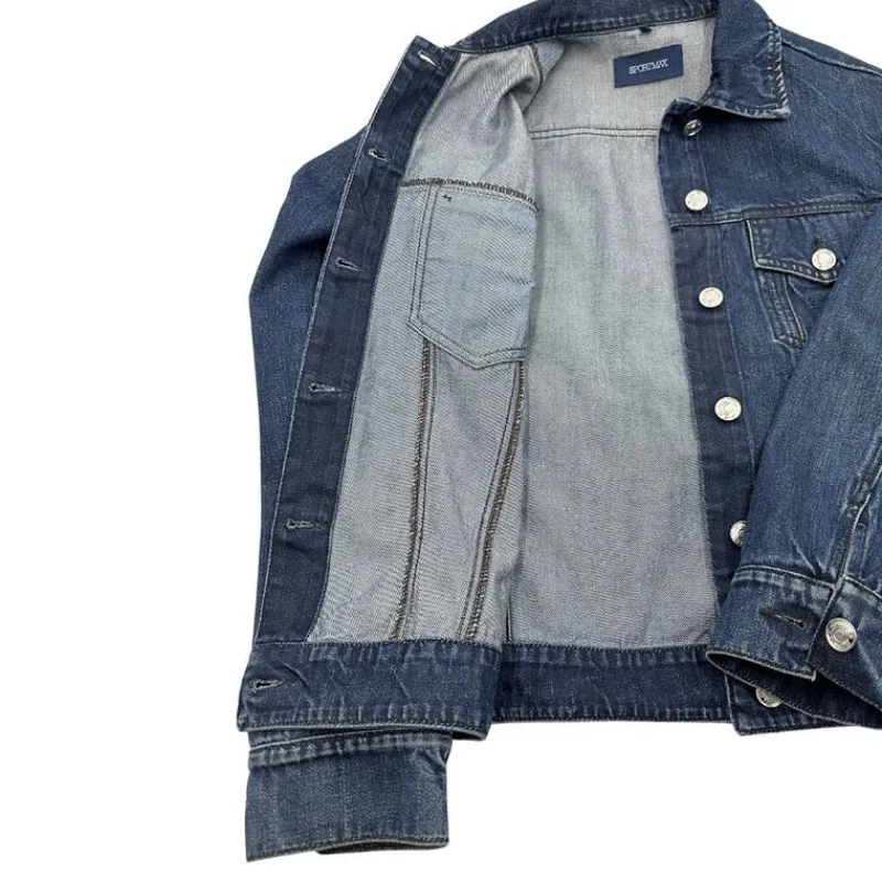 Abbigliamento>Sportmax Giacca di Jeans Tg 38