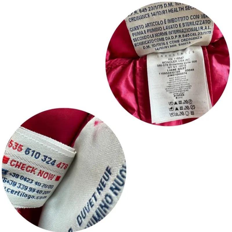 Abbigliamento>Moncler Gilet Tg S