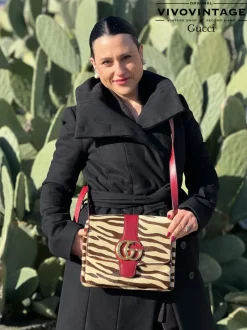 Borse A Tracolla>Gucci Marmont cavallino