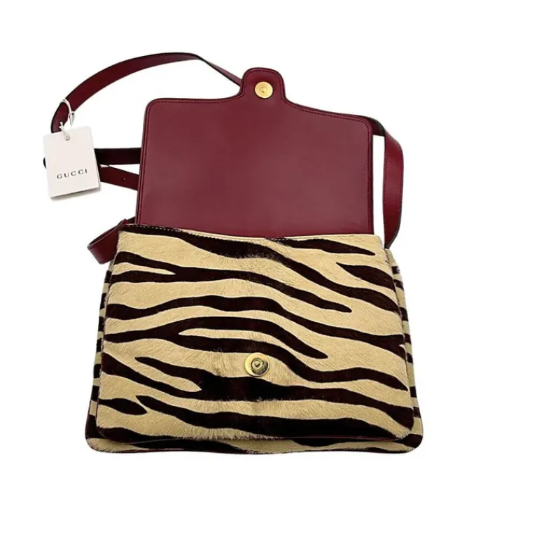 Borse A Tracolla>Gucci Marmont cavallino