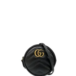 Borse A Tracolla>Gucci Marmont Round Bag
