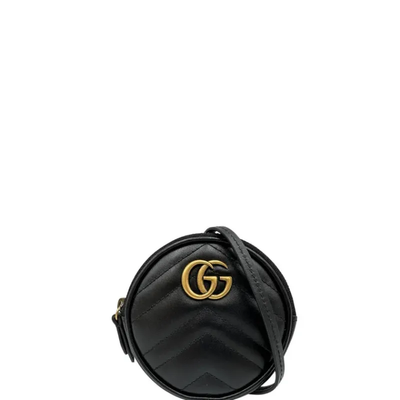 Borse A Tracolla>Gucci Marmont Round Bag