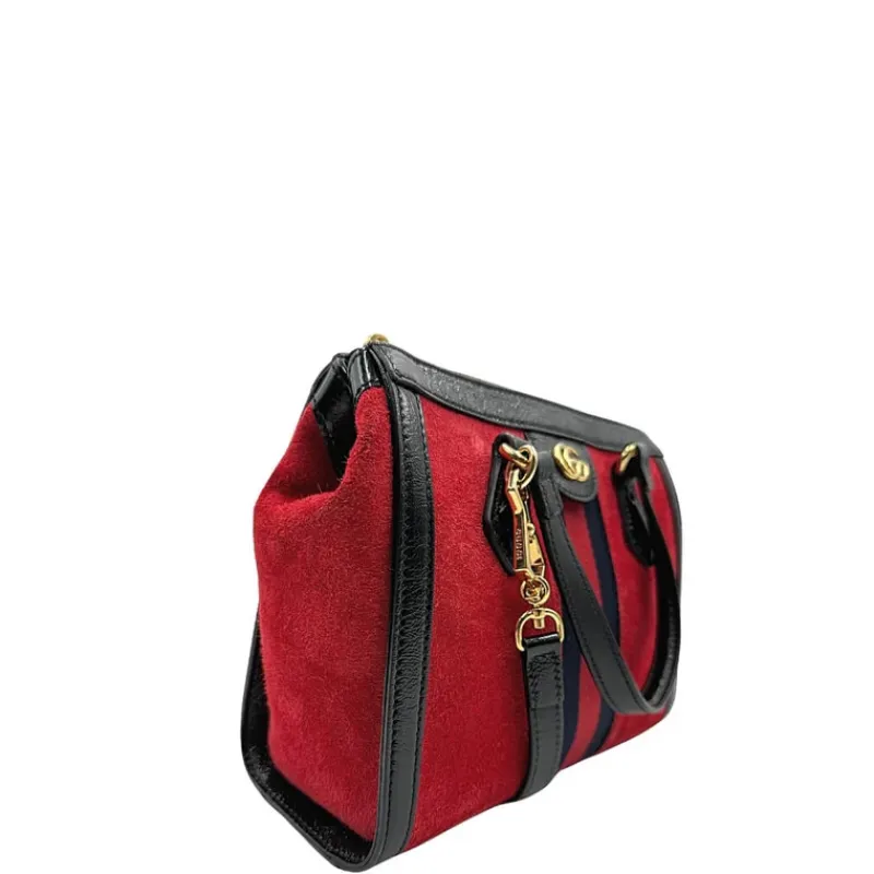 Borse A Tracolla|Borse A Mano>Gucci Ophidia Suede con tracolla