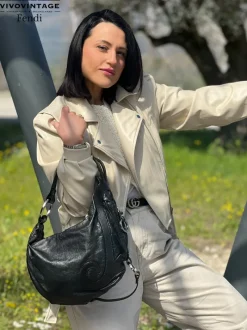 Borse A Spalla>Fendi Hobo Oyster