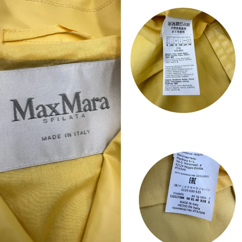 Abbigliamento>Max Mara Impermeabile Tg 40