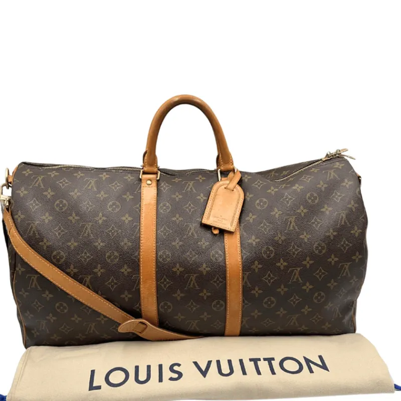 Bauletti>Louis Vuitton Keepall Bandoulière LV 55
