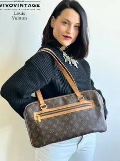 Borse A Spalla>Louis Vuitton Cité Gm Monogram