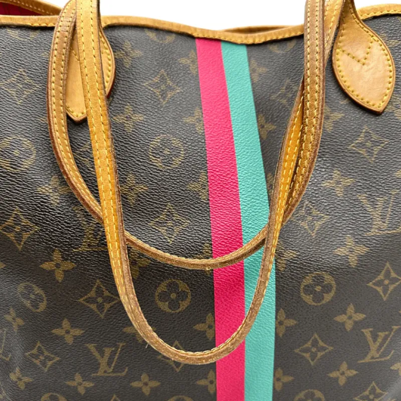 Borse A Spalla>Louis Vuitton Neverfull GM personalizzata